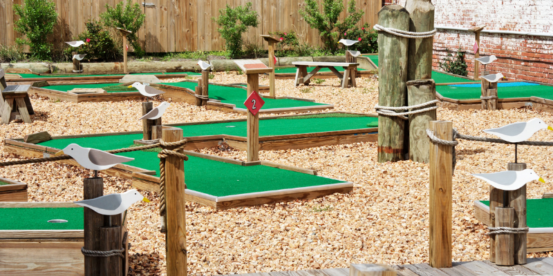 How to play mini golf rules